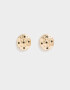 Aros Pasantes Limited Edition Aro Pasante Martillado - Dorado