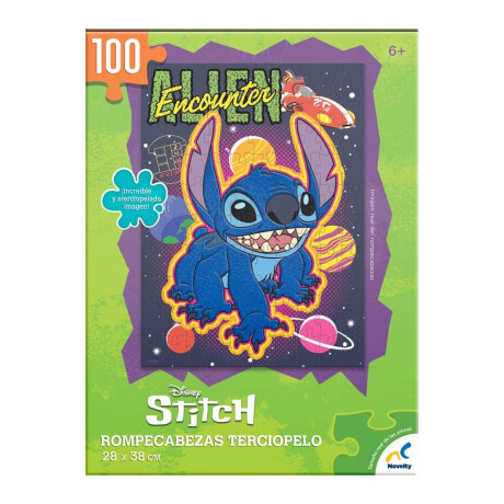 Puzzle Novelty Stitch Terciopelo 100 pcs Puzzle Novelty Stitch Terciopelo 100 pcs