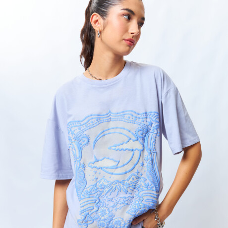 REMERA LUNAR PARADISE Lavanda