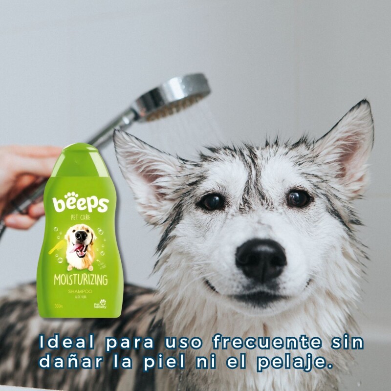 SHAMPOO BEEPS MOISTURIZING CON ALOE VERA 502 ML SHAMPOO BEEPS MOISTURIZING CON ALOE VERA 502 ML