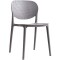 Silla Estela de jardin Gris