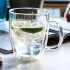 4 Tazas De Vidrio Doble Pared Aislamiento C/ Asa 350ml 4 Tazas De Vidrio Doble Pared Aislamiento C/ Asa 350ml