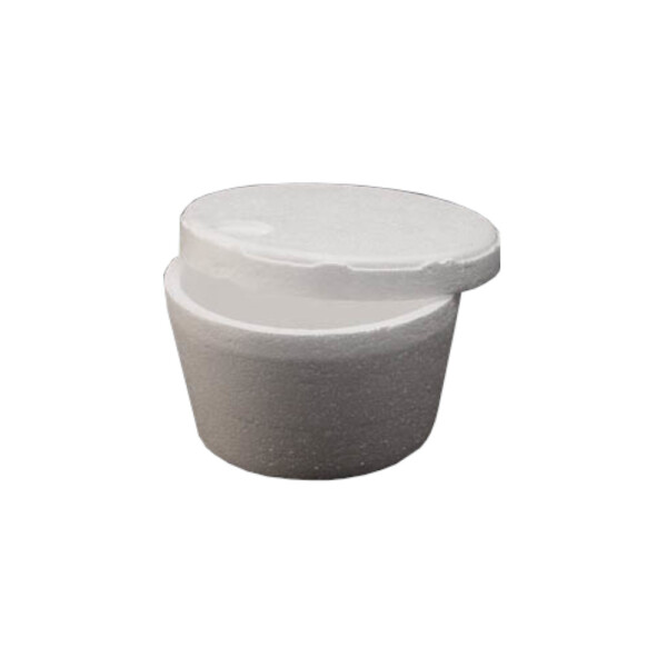 ENVASE ESPUMA CONICO 1.5 LTS - 19X13CM BLANCO