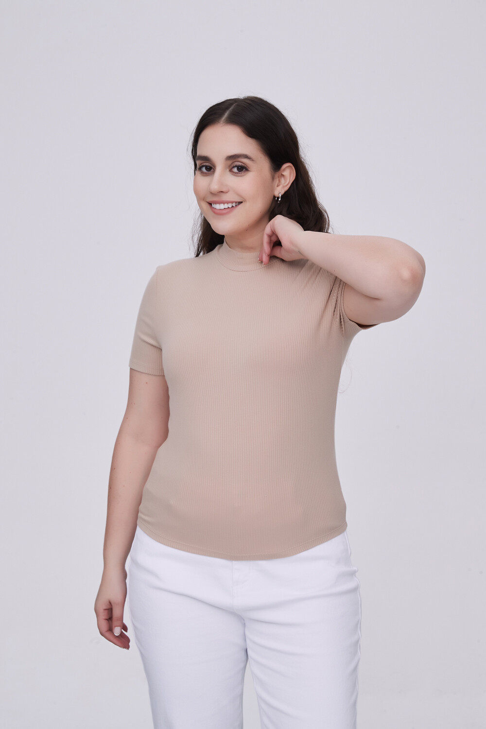 Remera Daly Beige