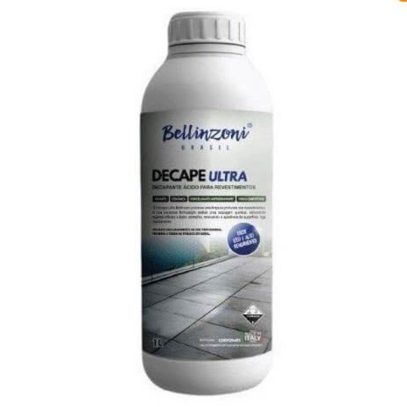 Decape Ultra Decapante Acido para revestimientos 1lt Bellinzoni Decape Ultra Decapante Acido para revestimientos 1lt Bellinzoni
