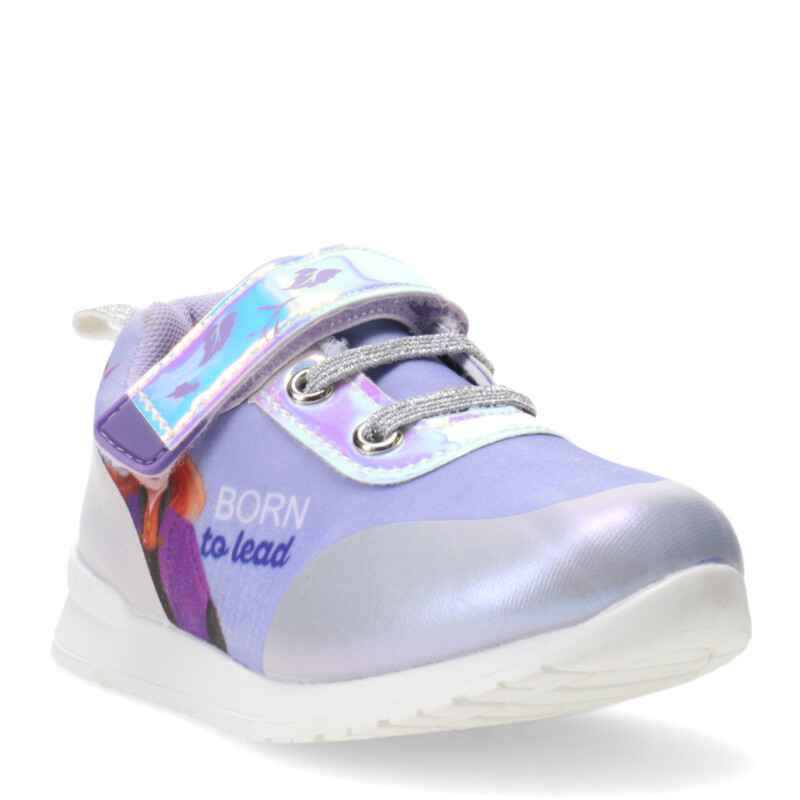 Championes de Niños Disney Born to Lead Frozen Lila - Gris