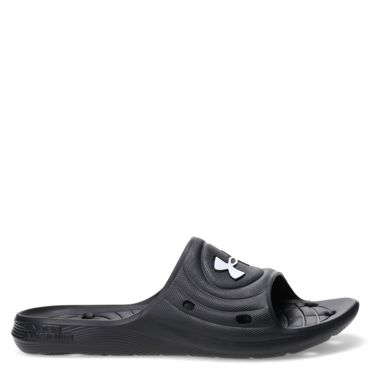 Chanclas de Hombre Under Armour Locker IV Under Armour - Negro - Blanco 