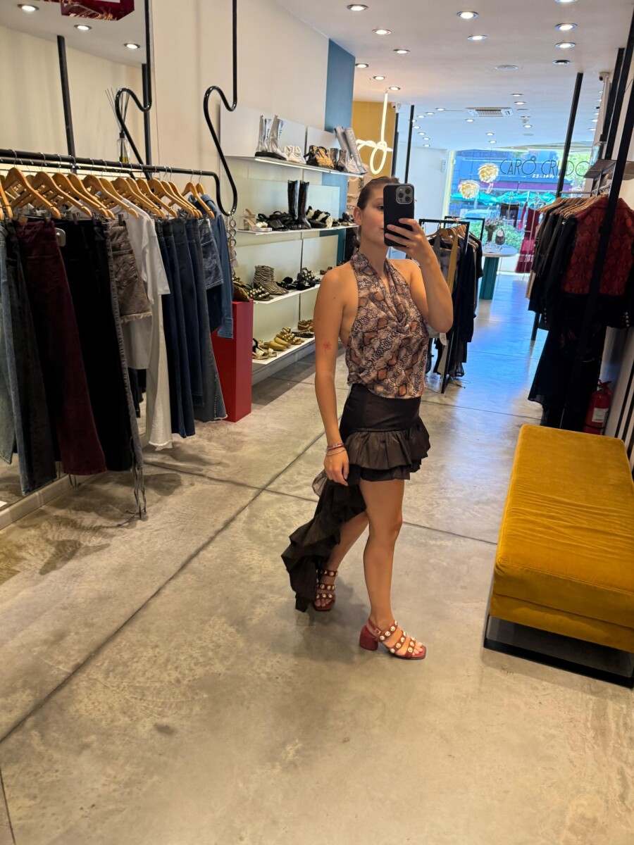 Falda Soren - MARRON 