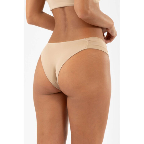 Bikini frunce sacks Marron