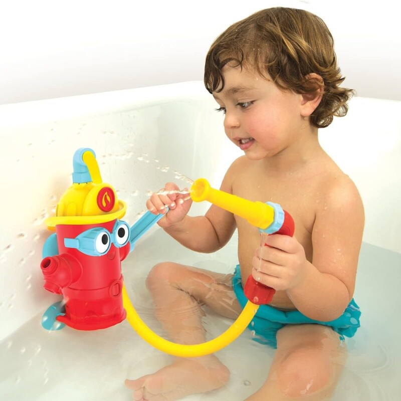 Juguete de Baño Bombero Freddy Spray N Sprinkle Yookidoo de 1 a 3 Años Juguete de Baño Bombero Freddy Spray N Sprinkle Yookidoo de 1 a 3 Años