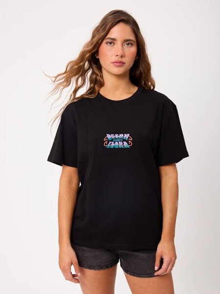 T-SHIRT RUSTY MARLENA NEGRO
