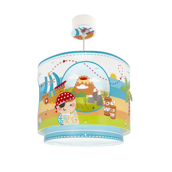 Lámpara colgante infantil E27 PIRATE ISLAND DA0222