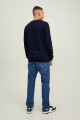 Sweater Atlas Texturizado Mood Indigo