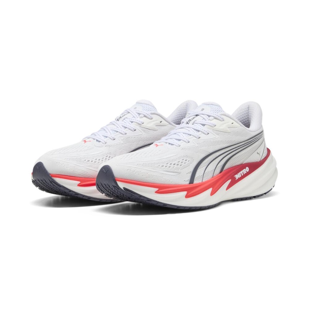 Zapatillas Running Velocity NITRO 5 Hombre White/ultra Red