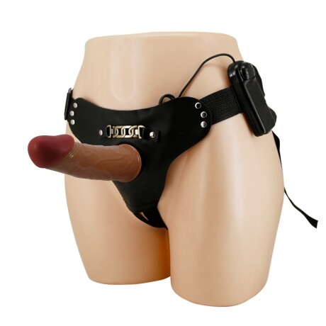 Arnés Vibrador DIldo Realístico 17cm Starks Pretty Love Arnés Vibrador DIldo Realístico 17cm Starks Pretty Love