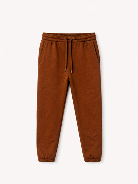 PANTALÓN PESPUN MARRON