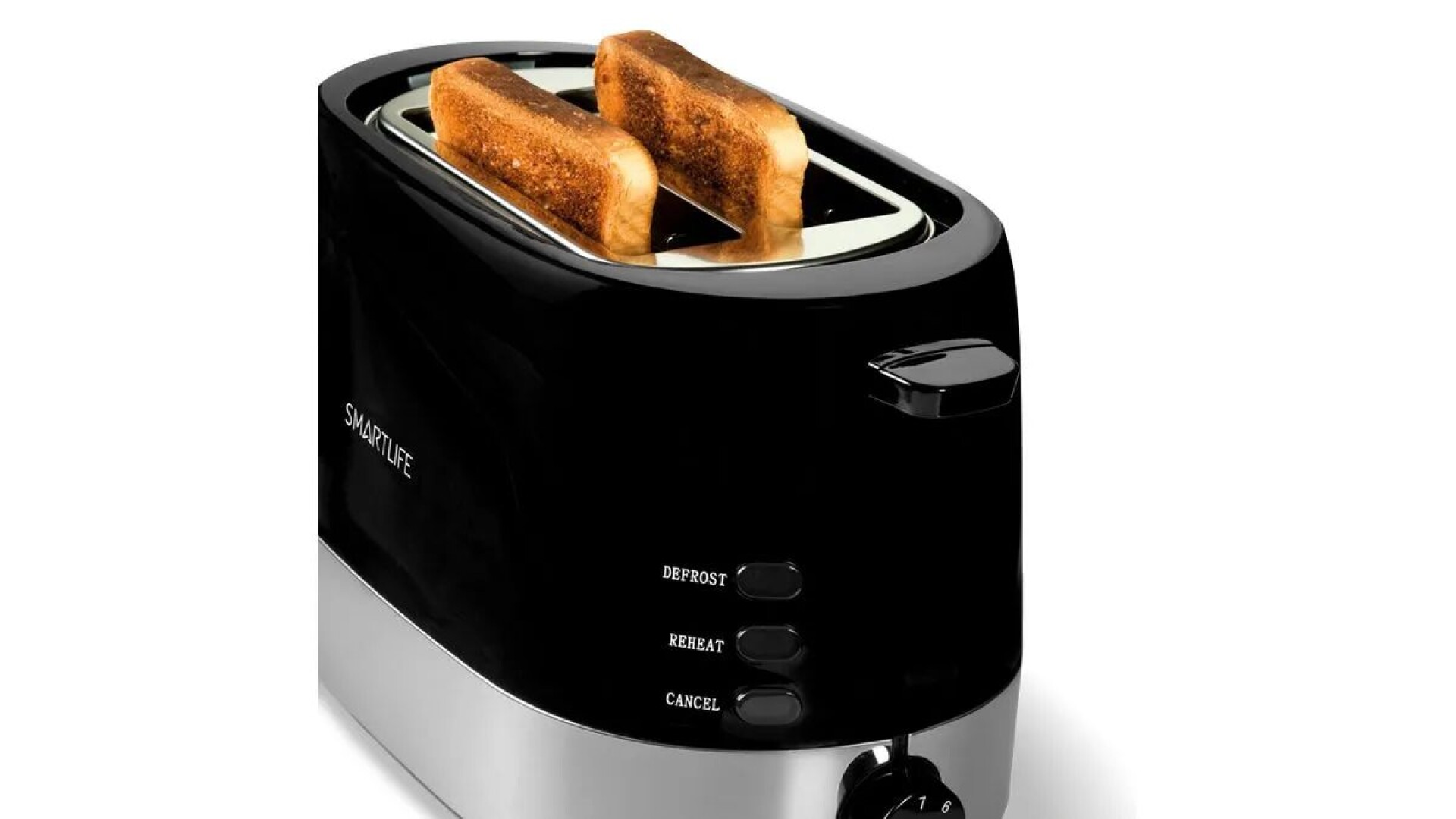 TOSTADORA SMARTLIFE NEGRA C/INOX 