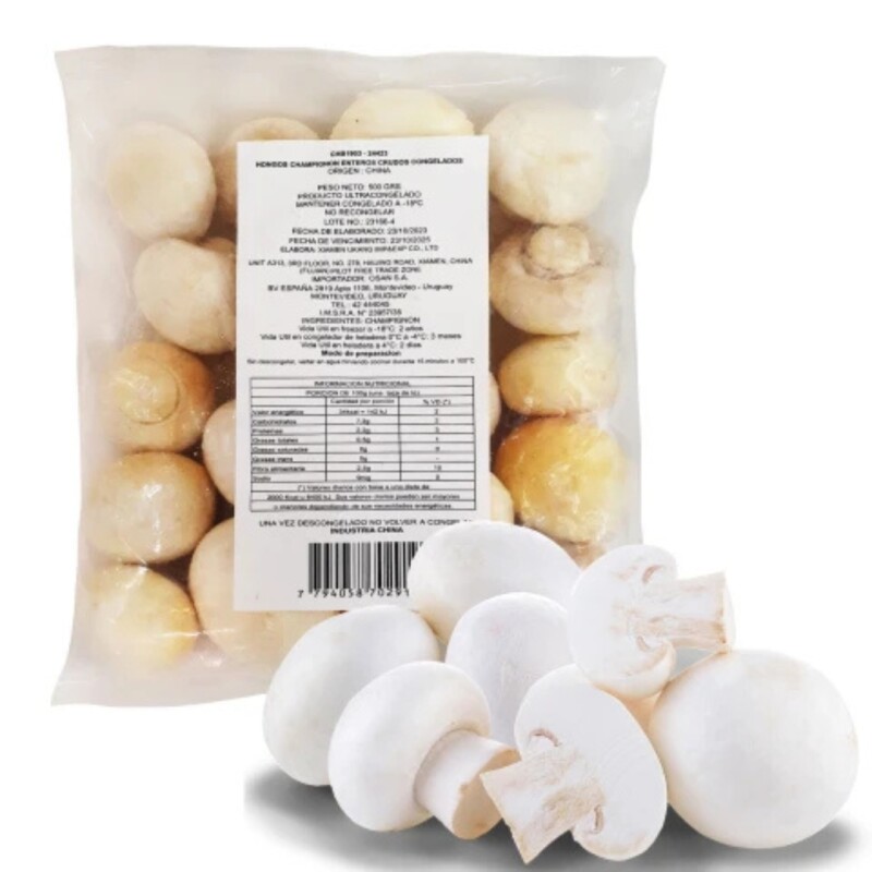Hongos Champiñón Entero 500g Hongos Champiñón Entero 500g