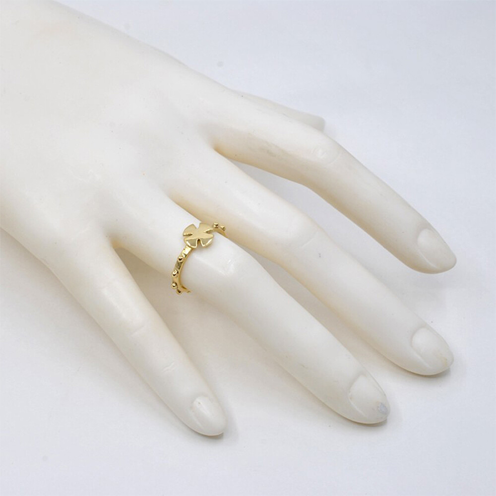 Anillo Rosario Vasco En Oro 18K Anillo Rosario Vasco En Oro 18K
