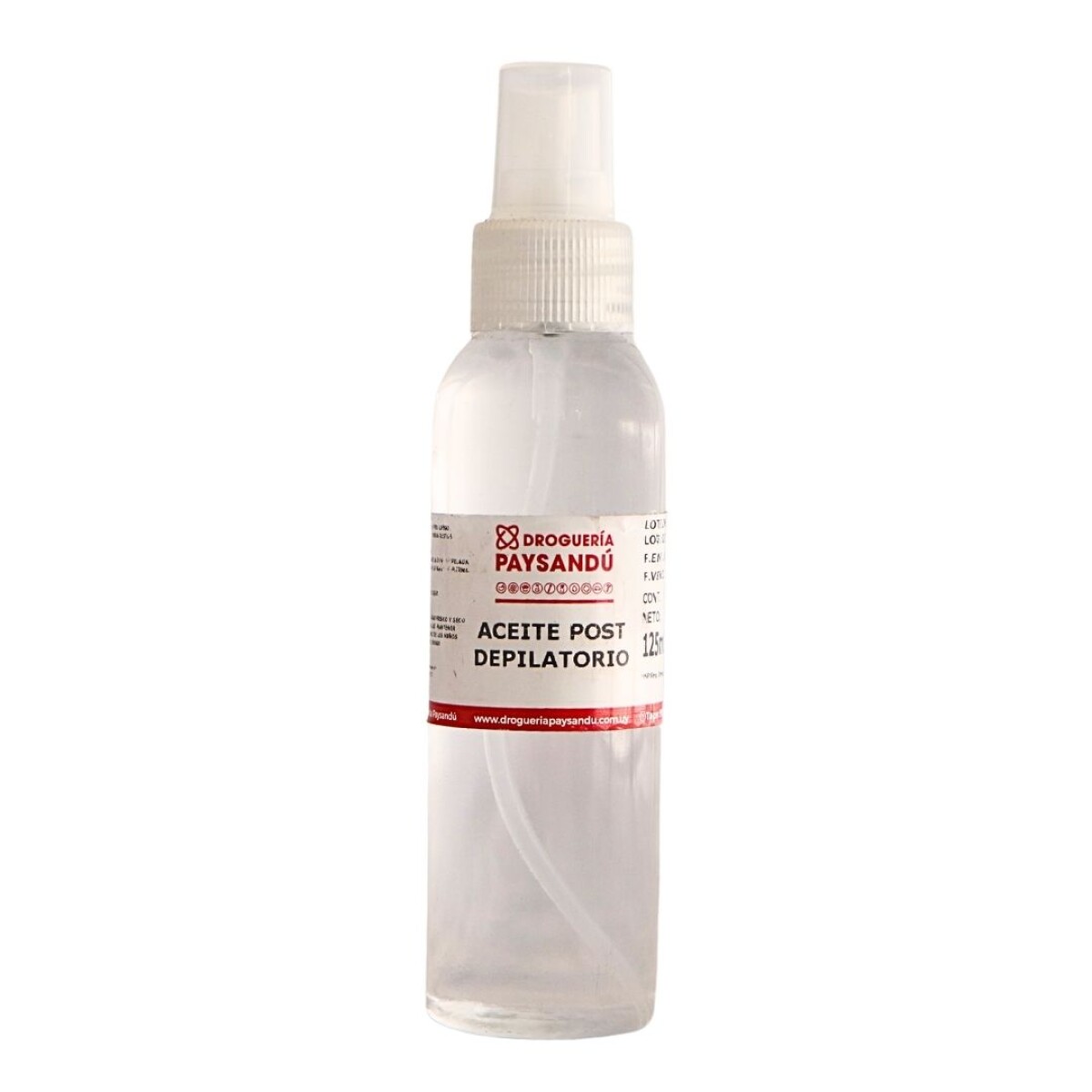 Aceite post depilatorio - 125 mL 