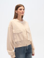 Chaqueta Liscen Beige Claro