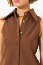 CAMISA MARTINA Marron