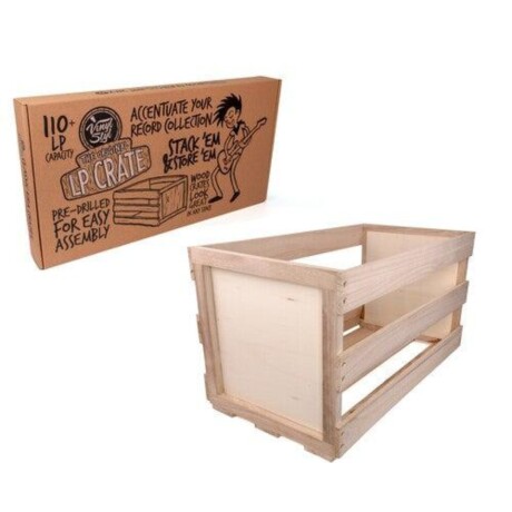 Vinyl Styl Vsrs04 Original Lp Crate 100 Cap Wood - Accesorios Vinyl Styl Vsrs04 Original Lp Crate 100 Cap Wood - Accesorios
