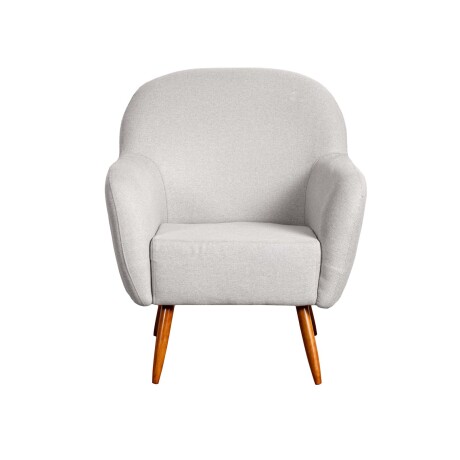 BUTACA TELA-Y-MADERA GRIS IRIS GRIS CLA