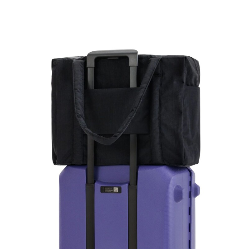 BOLCARRL Bolso De Mano Grande Para Carry On Baggu - Black