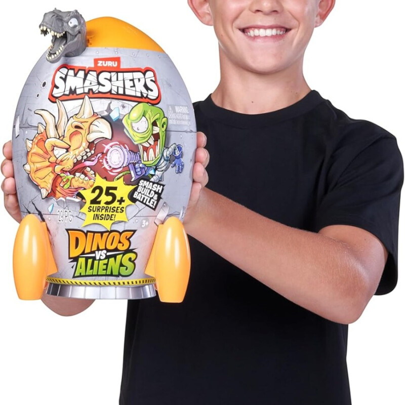 Cohete Dino vs Aliens Aplasta y Construye Smashers Cohete Dino vs Aliens Aplasta y Construye Smashers