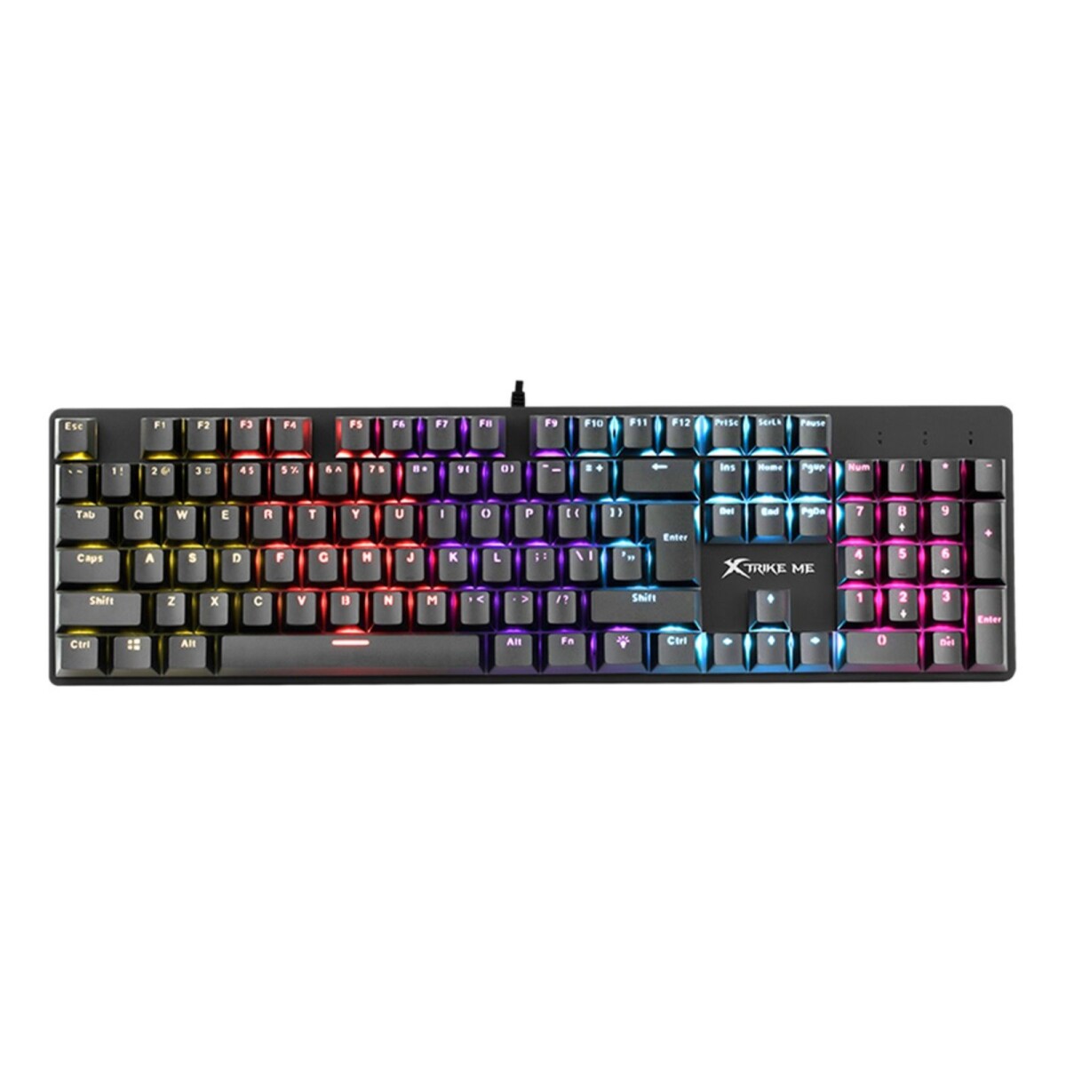 Teclado Mecanico Xtrike Me Rgb Anti Ghosting Gamer Gk-915 