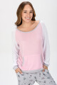 PIJAMA COMBINADO ROSADO