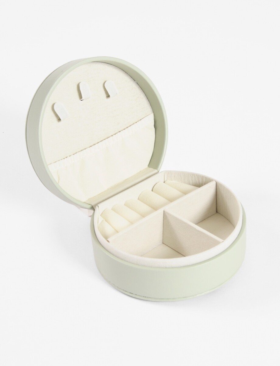 Alhajero organizador circular con strap - verde 