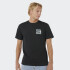 Remera Rip Curl Men Hazed & Tubed Negro