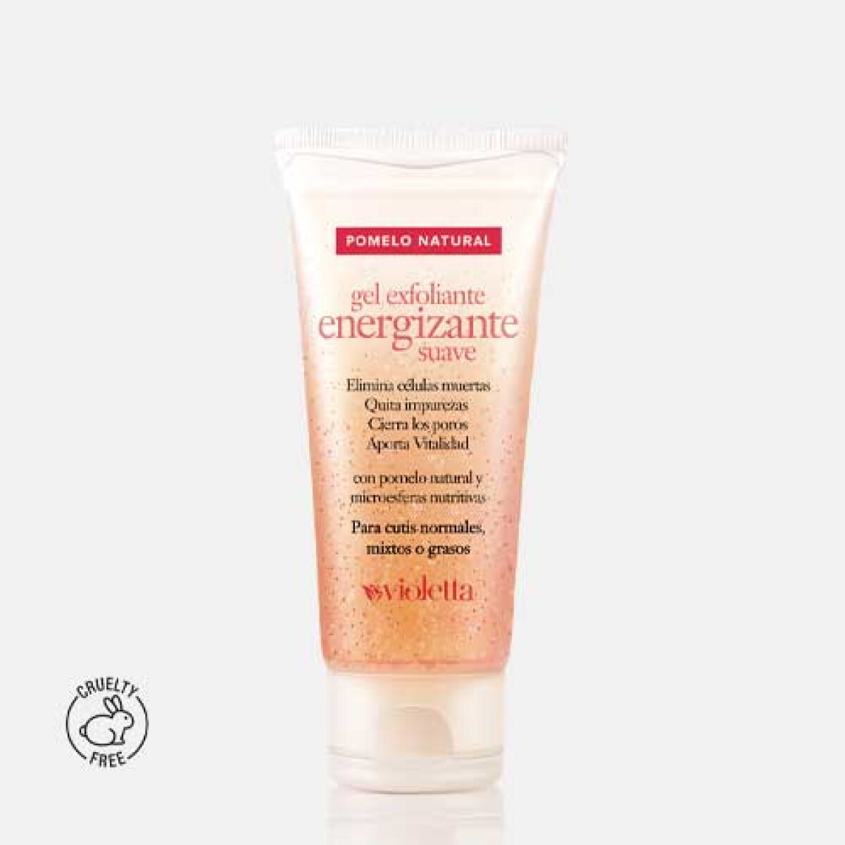 Gel Exfoliante Energizante Suave Pomelo Natural 100 g - 100gr 