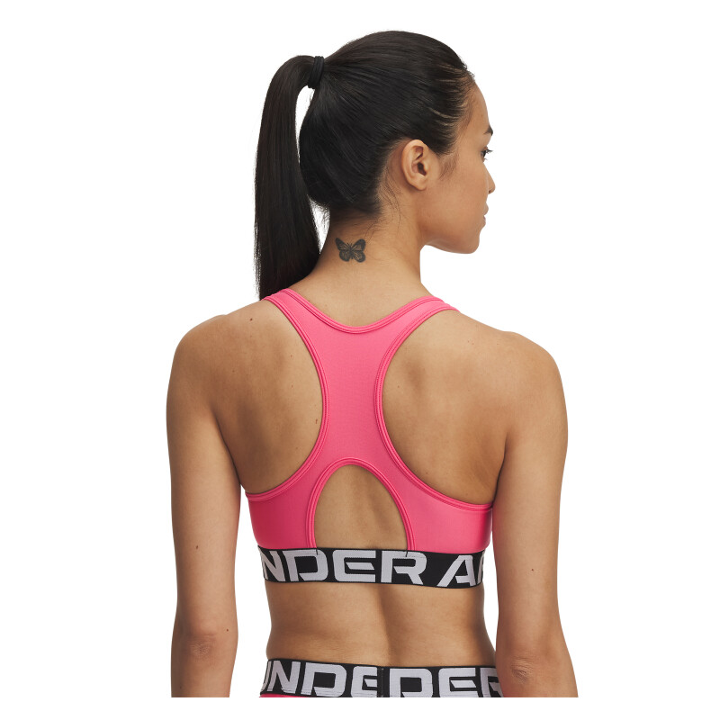 Top Deportivo Training Under Armour Branded de Mujer - 1383544-672 Rosado-blanco