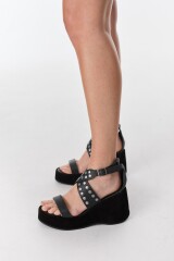 Sandalia Verbena Negro