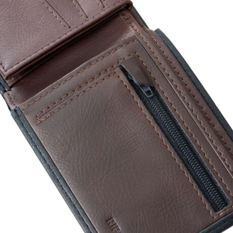 Billetera Rip Curl Pumped Emboss Pu All Day Marrón
