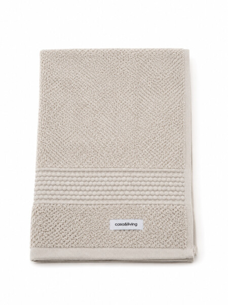 TOALLA DE MANO BEIGE