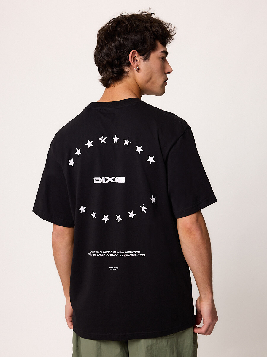 T-SHIRT M/C ODYTE DIXIE Negro