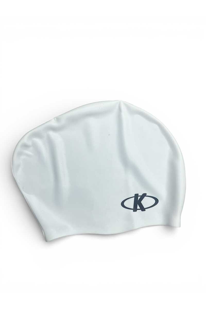 GORRA PISCINA PARA PELO LARGO Blanco