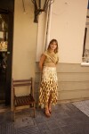 Tejido skirt Dorado