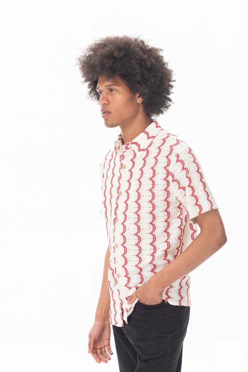 Camisa Roja Rojo