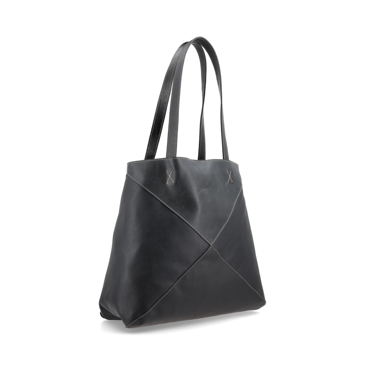 CARTERAS VENET CUERO FABIR - NEGRO 