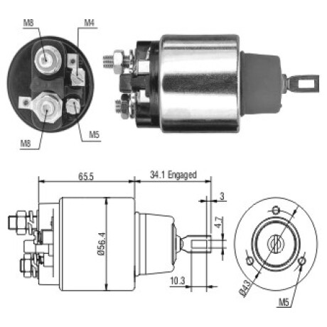 AUTOMATICO DE ARRANQUE - M.BENZ 300D BOSCH ZM AUTOMATICO DE ARRANQUE - M.BENZ 300D BOSCH ZM