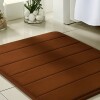 ALFOMBRAS DE BAÑO ACOLCHONADAS marron