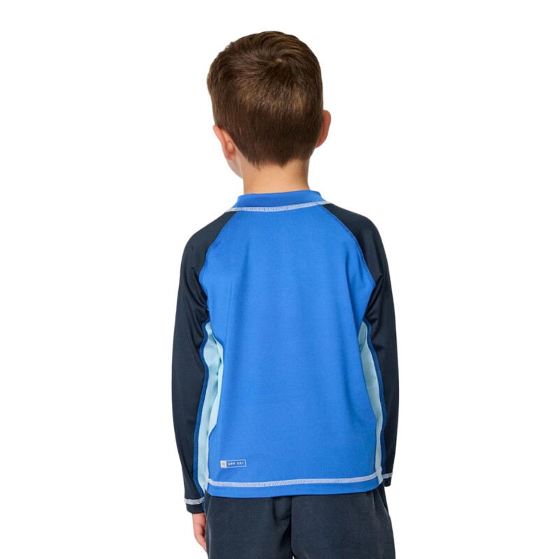 Lycra Rip Curl Shock Upf Niño - Azul Lycra Rip Curl Shock Upf Niño - Azul