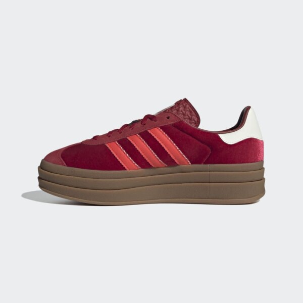 Championes Adidas Gazelle Bold Rojo