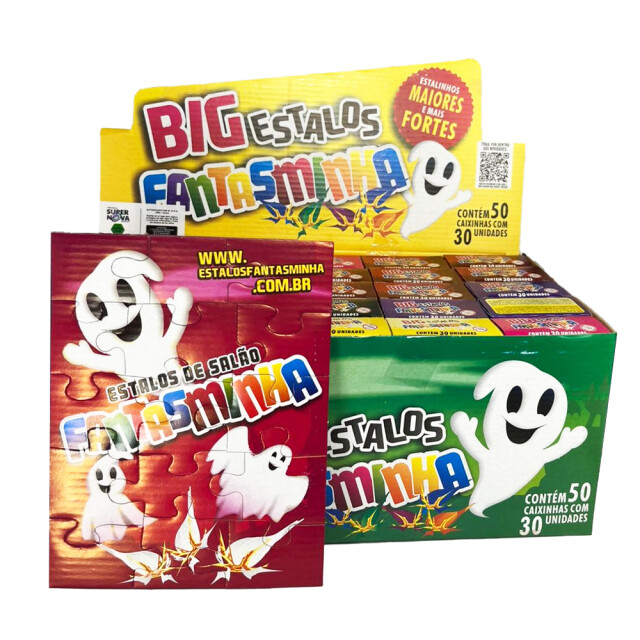 ESTALLO FANTASMINHA BIG ESTALOS 30 DISP 50 ESTALLO FANTASMINHA BIG ESTALOS 30 DISP 50