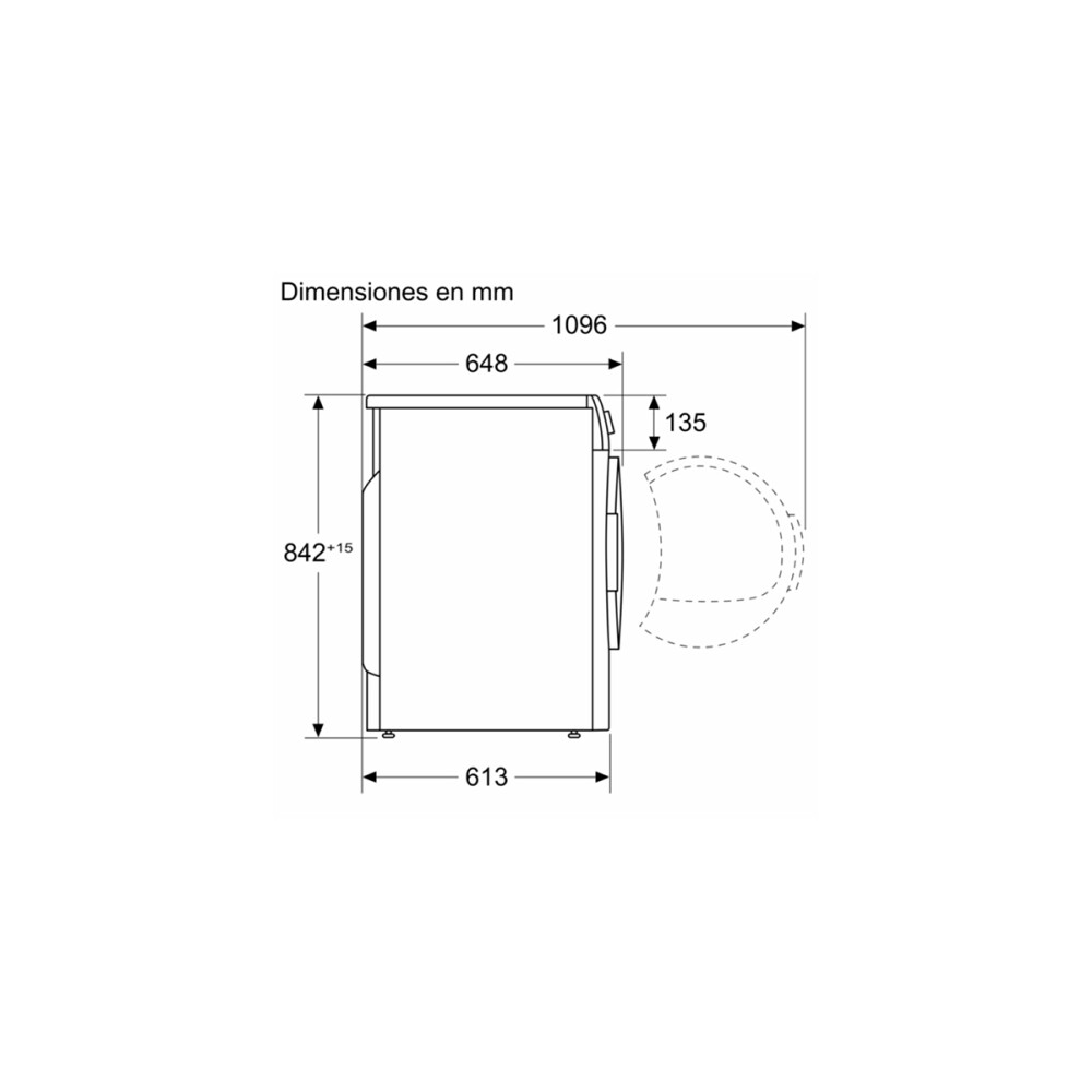 Secarropas Bosch con bomba de calor WQG245D0ES 9 kg Secarropas Bosch con bomba de calor WQG245D0ES 9 kg